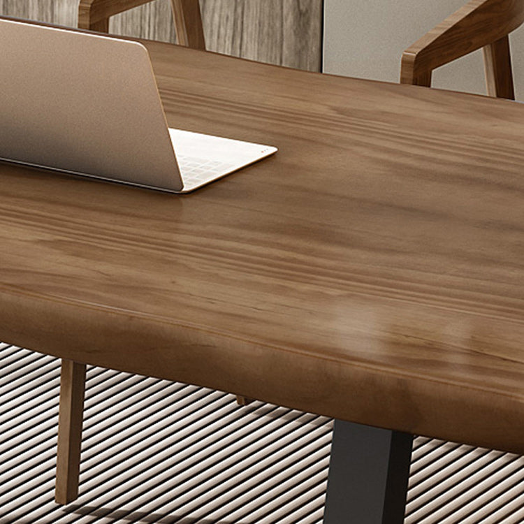 Table de travail de bureau gratuit Tableau d'écriture en bois massif moderne