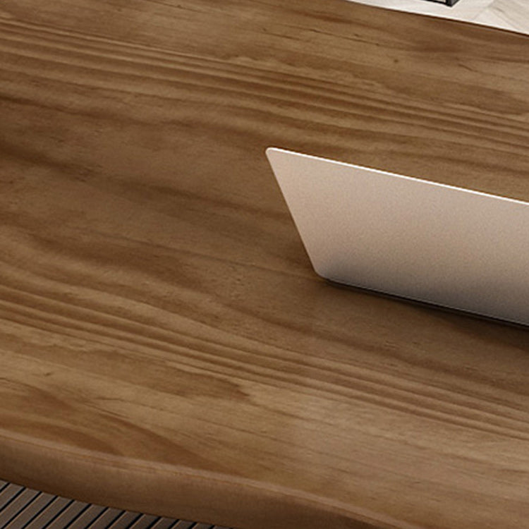 Table de travail de bureau gratuit Tableau d'écriture en bois massif moderne