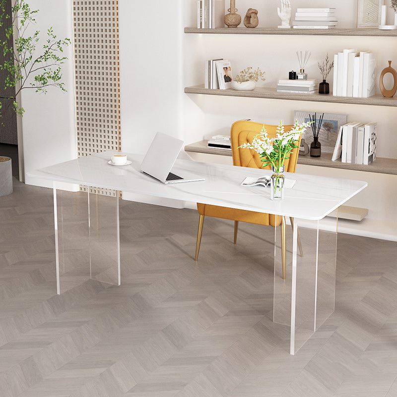 Table de travail de bureau du rectangle moderne