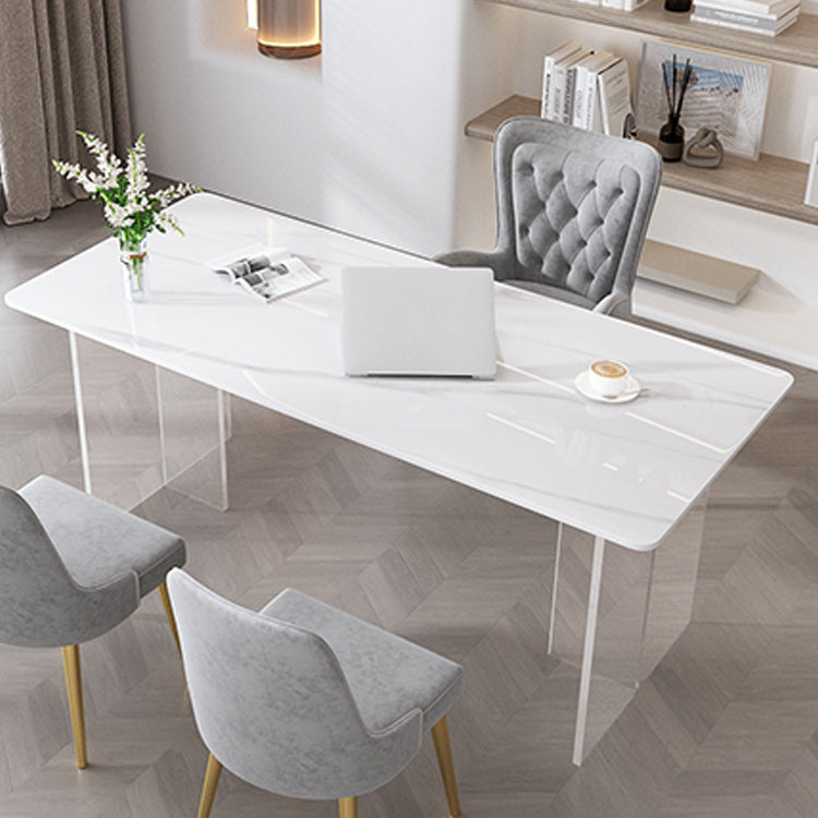 Table de travail de bureau du rectangle moderne