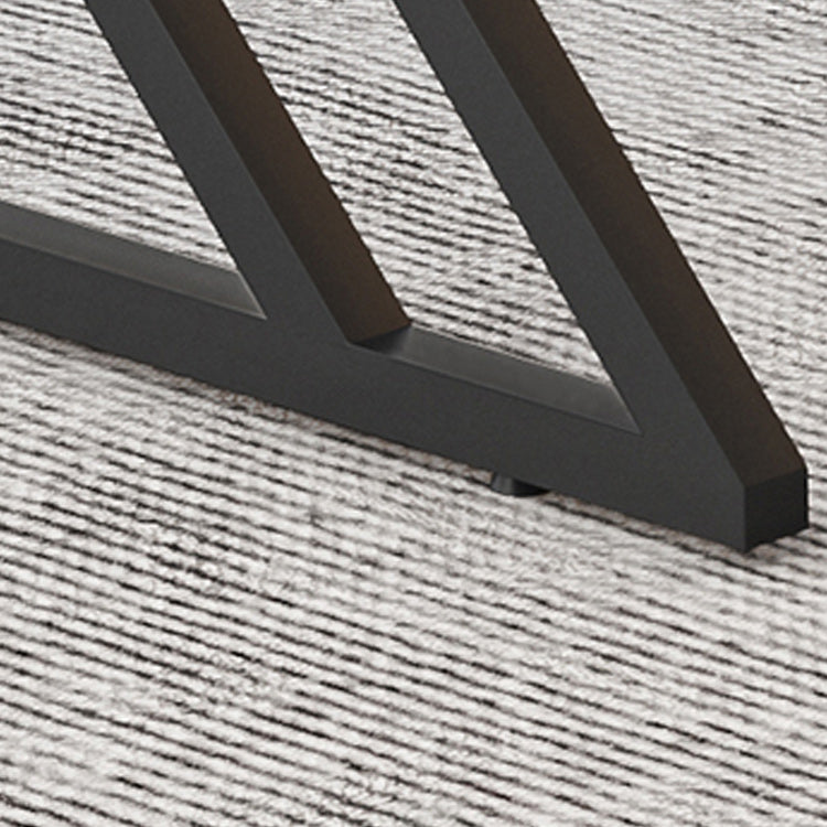 Table d'écriture en pierre de bureau de bureau rectangle de style moderne