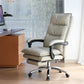 26" Wide Contemporary Managers Chair White Leather Executive Chair Clearhalo 'furn' 'furn_office_chair' 'Furniture' 'Office Chairs' 'Office Furniture' 'office_chair' 6232060