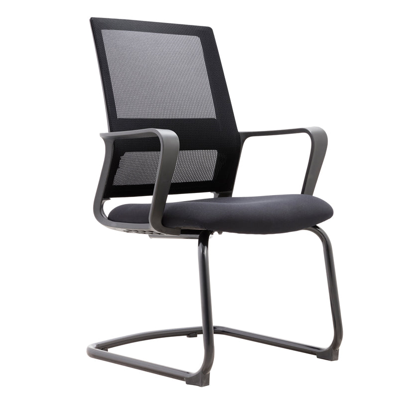 Fixed Arms Swivel Chair Modern Style Office Ergonomic Mesh Task Chair 1 Piece Arch Without Headrest Clearhalo 'furn' 'furn_office_chair' 'Furniture' 'Office Chairs' 'Office Furniture' 'office_chair' 6232113