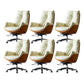 29" Wide Contemporary Managers Chair Yellow Leather Executive Chair 6 Piece Set Clearhalo 'furn' 'furn_office_chair' 'Furniture' 'Office Chairs' 'Office Furniture' 'office_chair' 6232128