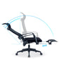 Modern High Back Desk Chair Swivel Mesh Chair with Fixed Arms Clearhalo 'furn' 'furn_office_chair' 'Furniture' 'Office Chairs' 'Office Furniture' 'office_chair' 6232148