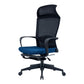 Modern High Back Desk Chair Swivel Mesh Chair with Fixed Arms Blue 1 Piece Clearhalo 'furn' 'furn_office_chair' 'Furniture' 'Office Chairs' 'Office Furniture' 'office_chair' 6232156