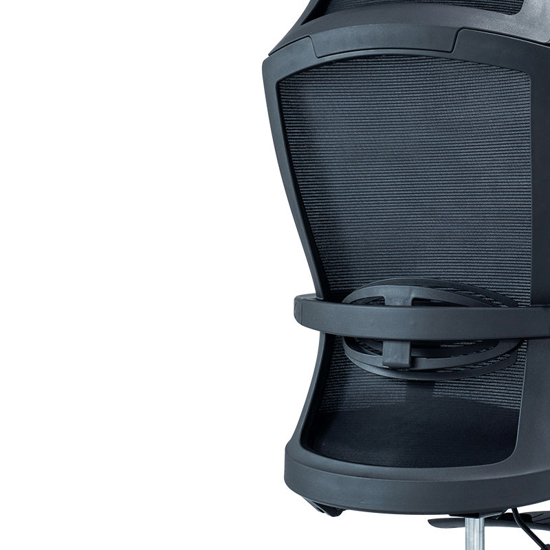 Modern High Back Desk Chair Swivel Mesh Chair with Fixed Arms Clearhalo 'furn' 'furn_office_chair' 'Furniture' 'Office Chairs' 'Office Furniture' 'office_chair' 6232157