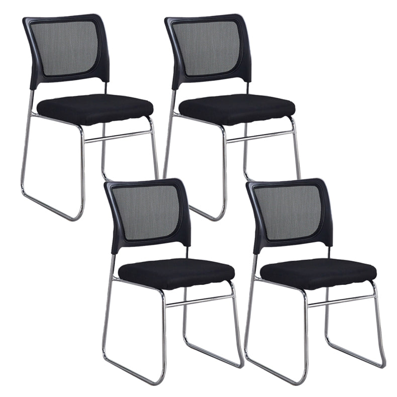 Moderner Schreibtischstuhl Mesh Computerstuhl mitten zurück und armlosen Stuhl