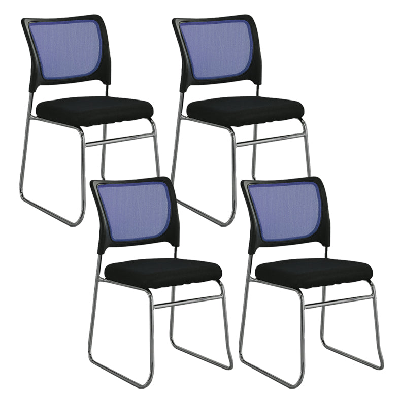 Moderner Schreibtischstuhl Mesh Computerstuhl mitten zurück und armlosen Stuhl