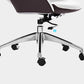 Faux Leather Office Chair Contemporary Nylon Desk Chair in White Clearhalo 'furn' 'furn_office_chair' 'Furniture' 'Office Chairs' 'Office Furniture' 'office_chair' 6232298