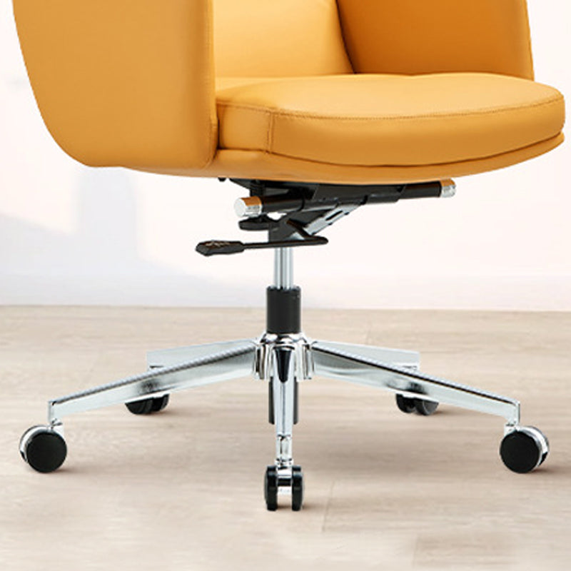 Chaise de direction contemporaine à dossier haut, chaise pivotante exécutive