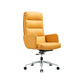 Chaise de direction contemporaine à dossier haut, chaise pivotante exécutive