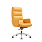 Chaise de direction contemporaine à dossier haut, chaise pivotante exécutive