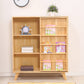 Wooden Standard Bookcase Natural Modern Closed Back Bookshelf with Doors Clearhalo 'Bookcases' 'furn' 'furn_bookcases' 'Furniture' 'Office Furniture' 6232517