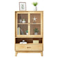 Wooden Modern Bookcase Standard Natural Closed Back Bookshelf with Shelves Clearhalo 'Bookcases' 'furn' 'furn_bookcases' 'Furniture' 'Office Furniture' 6232558