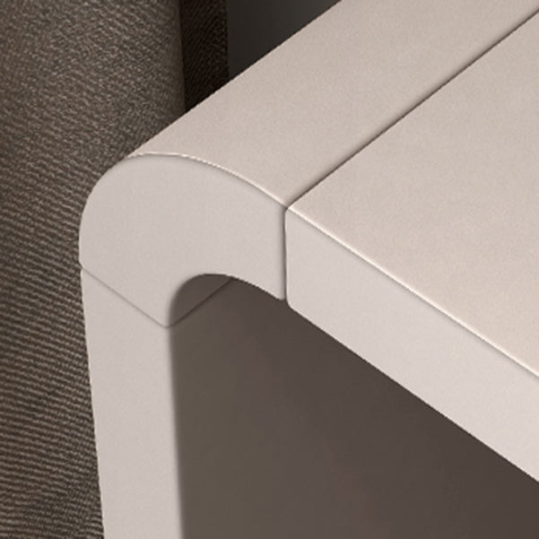 Modern Engineered Wood Bookcase Standard Closed Back Bookshelf with Doors