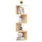 Modern Pine Bookcase Wall Mounted Book Shelf for Living Room Natural Clearhalo 'Bookcases' 'furn' 'furn_bookcases' 'Furniture' 'Office Furniture' 6232707