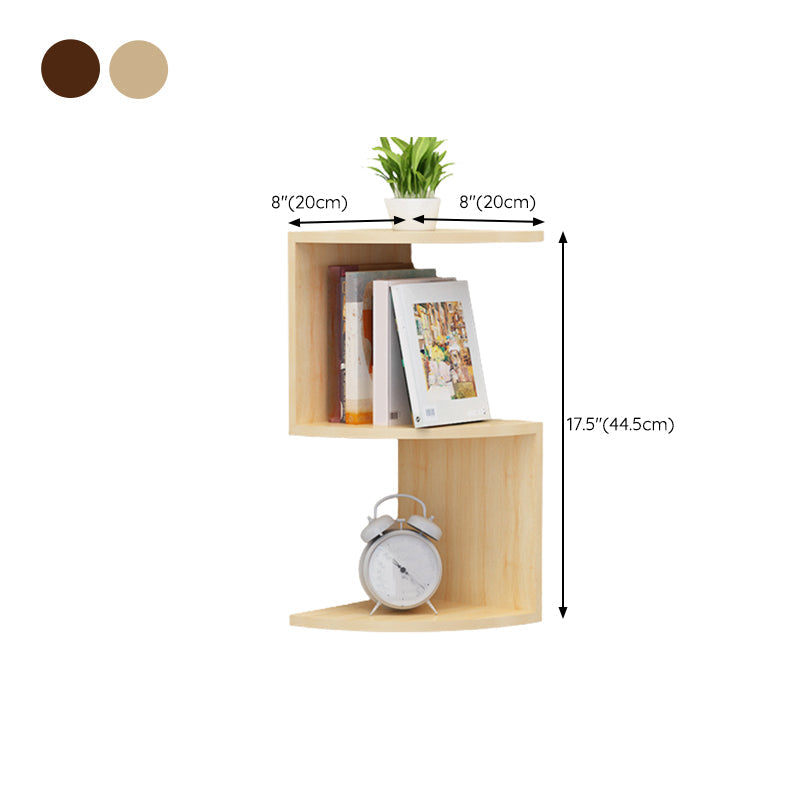 Modern Pine Bookcase Wall Mounted Book Shelf for Living Room Clearhalo 'Bookcases' 'furn' 'furn_bookcases' 'Furniture' 'Office Furniture' 6232718