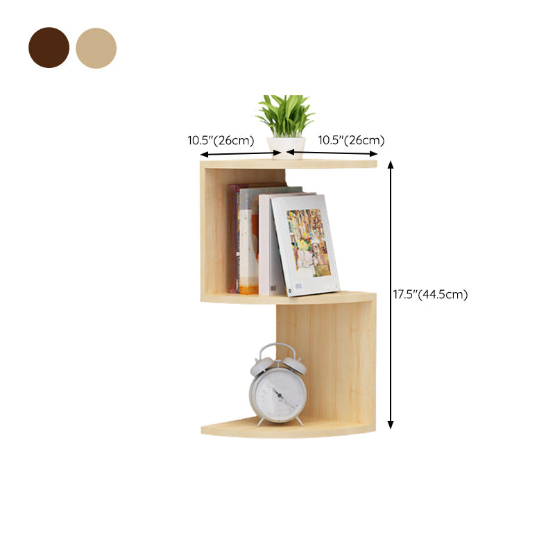 Modern Pine Bookcase Wall Mounted Book Shelf for Living Room Clearhalo 'Bookcases' 'furn' 'furn_bookcases' 'Furniture' 'Office Furniture' 6232721