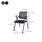 Contemporary Microfiber Arm Chair Conference Mid-Back Office Chair Clearhalo 'furn' 'furn_office_chair' 'Furniture' 'Office Chairs' 'Office Furniture' 'office_chair' 6232756