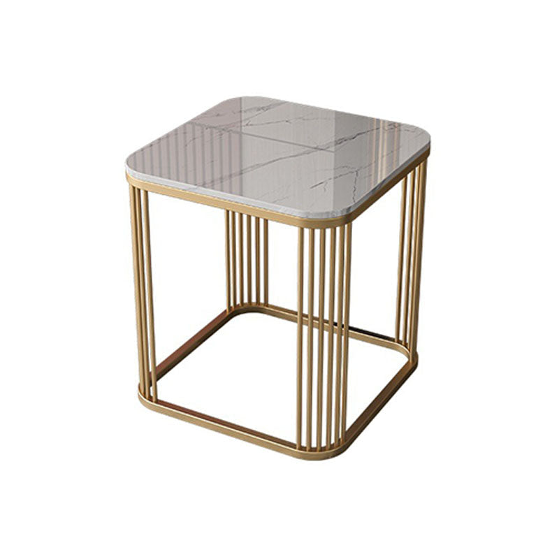 Mesa de pizarra cuadrada de la tabla de altura de marco contemporáneo, 21.7 "de alto