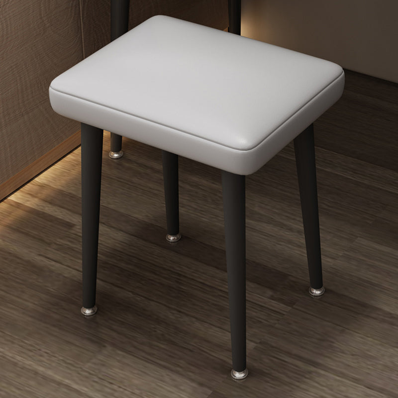 Contemporary Vanity Tables with Drawers, Glass Top Vanity Dressing Table Clearhalo 'Bedroom Furniture' 'furn' 'furn_makeup_vanities' 'Furniture' 'Makeup Vanities' 'makeup_vanities' 6235858