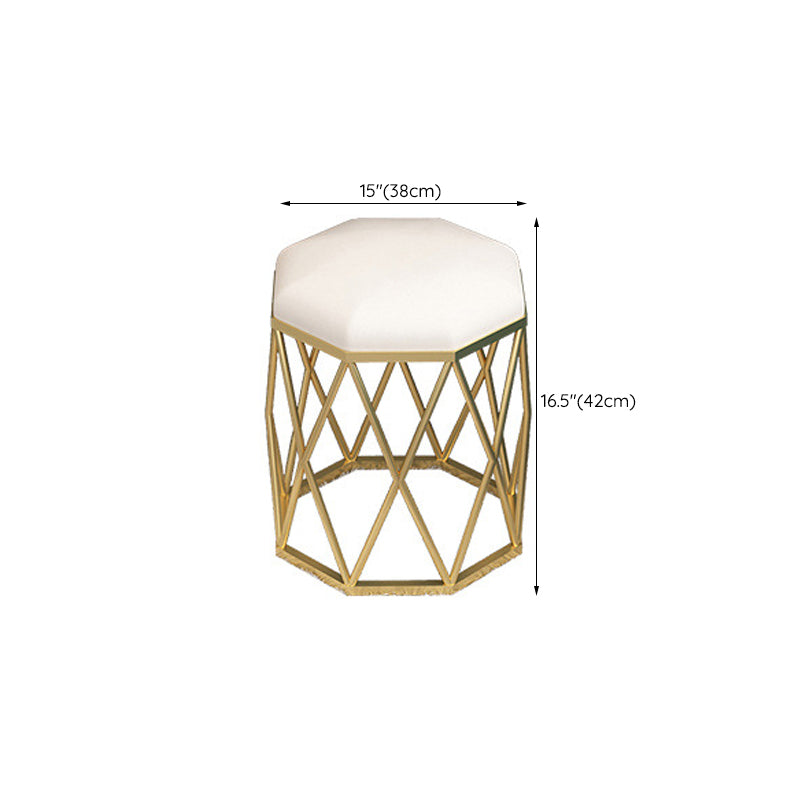 15.74" Wide Vanity Desk with 3 Storage Drawers  Glam Glass Dresser, Whit