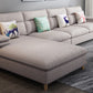 Pillow Top Arm Sectional Modern Linen 4-seat 125.98" Wide Sectional Clearhalo 'furn' 'furn_sectionals' 'Furniture' 'Living Room Furniture' 'Sectionals' 6236058