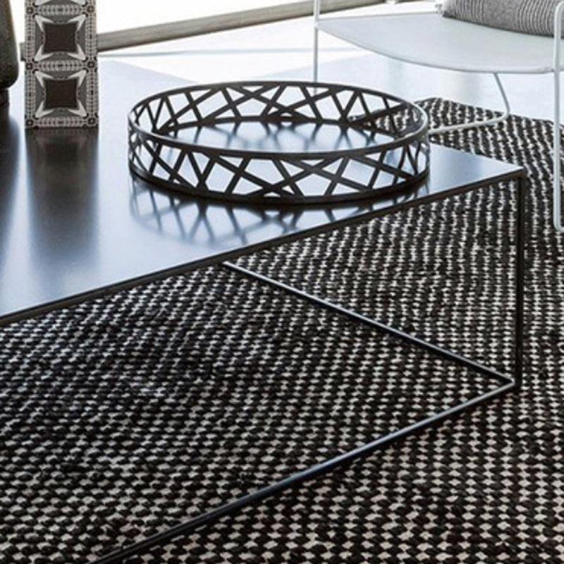 Table basse à base de cadre Table de cocktail carrée extensible en métal