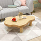 Nordic Coffee Table 3 Legs Solid Wood Geometric Single Coffee Table Clearhalo 'Coffee & Accent Tables' 'Coffee Tables' 'coffee_tables' 'furn' 'furn_coffee_tables' 'Furniture' 'Living Room Furniture' 6236559