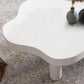 Nordic Coffee Table 3 Legs Solid Wood Geometric Single Coffee Table Clearhalo 'Coffee & Accent Tables' 'Coffee Tables' 'coffee_tables' 'furn' 'furn_coffee_tables' 'Furniture' 'Living Room Furniture' 6236569
