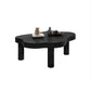 Nordic Coffee Table 3 Legs Solid Wood Geometric Single Coffee Table Clearhalo 'Coffee & Accent Tables' 'Coffee Tables' 'coffee_tables' 'furn' 'furn_coffee_tables' 'Furniture' 'Living Room Furniture' 6236573