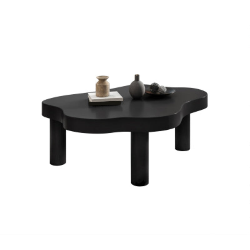 Nordic Coffee Table 3 Legs Solid Wood Geometric Single Coffee Table Clearhalo 'Coffee & Accent Tables' 'Coffee Tables' 'coffee_tables' 'furn' 'furn_coffee_tables' 'Furniture' 'Living Room Furniture' 6236573