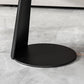 Glam Table basse ronde sur pied / 3 pieds en ardoise