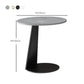 Glam Table basse ronde sur pied / 3 pieds en ardoise