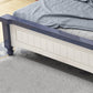 Massief hout gestimuleerd standaard bedschutbladen bed met aangepaste benen