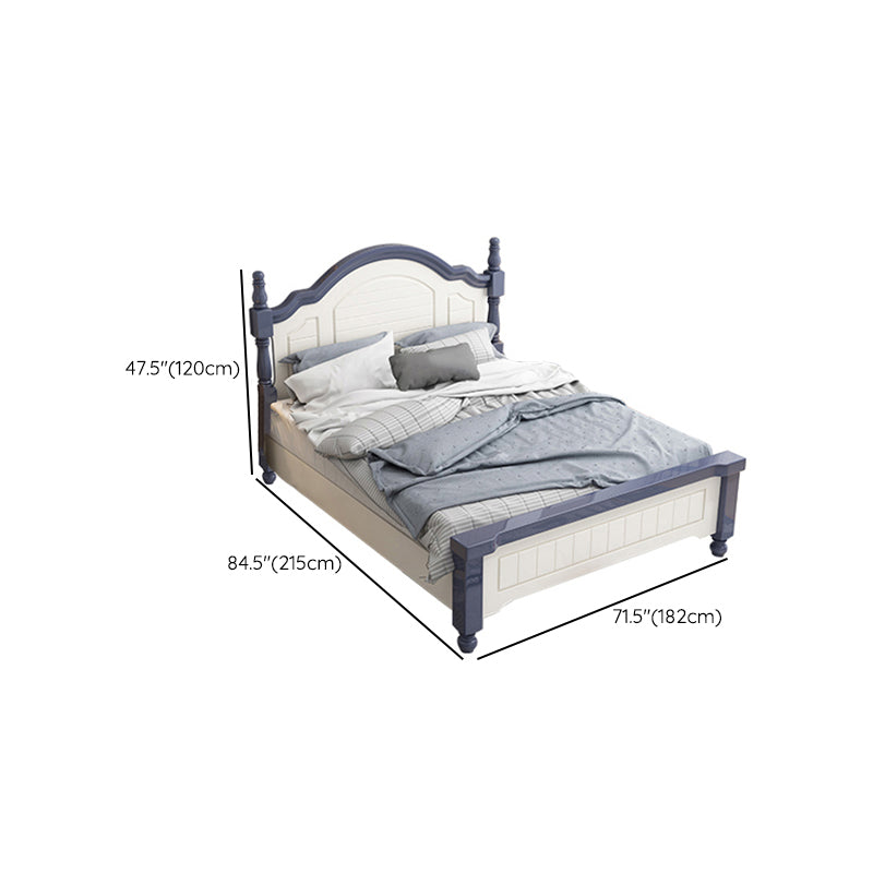 Massief hout gestimuleerd standaard bedschutbladen bed met aangepaste benen