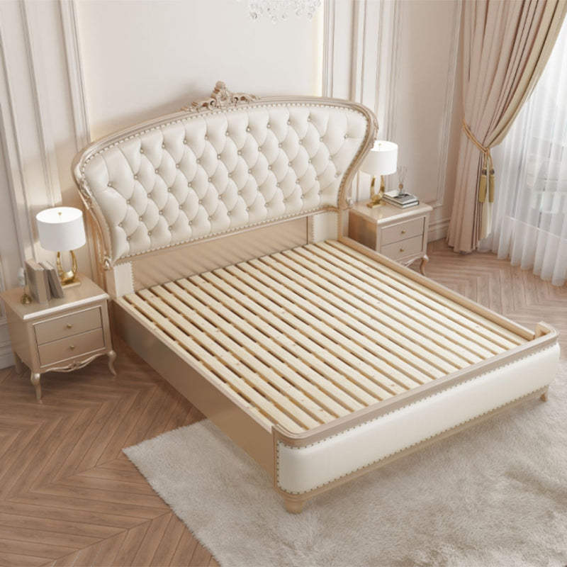 MARCO DE CAMA DE MADERA DE MADERA DE PINA VICTORIAN ESTÁNDAR PINA PINA PINA