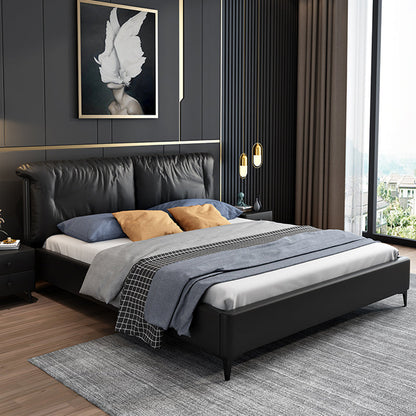 Legno standard in legno di pino legno e letto imbottito con gambe personalizzate