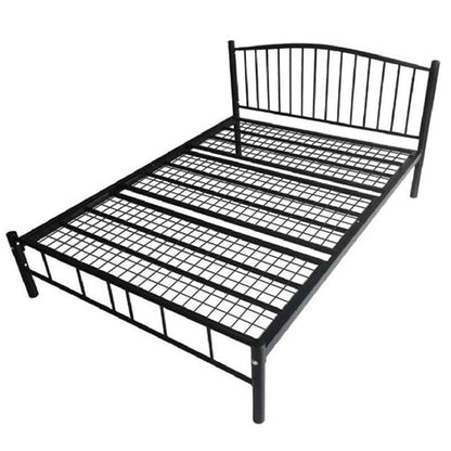 Industrial Metall Standard Bett Schwarzes Bettrahmen für Home
