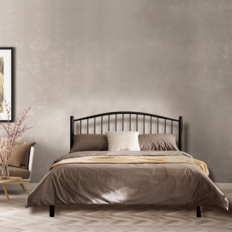 Industrial Metall Standard Bett Schwarzes Bettrahmen für Home