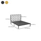 Testiera metallica letto standard letto rettangolare con gambe personalizzate