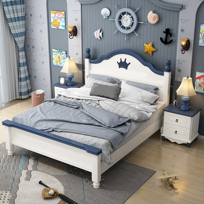 Letto standard in legno massiccio letto ad arco arco con gambe personalizzate