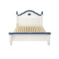 Letto standard in legno massiccio letto ad arco arco con gambe personalizzate