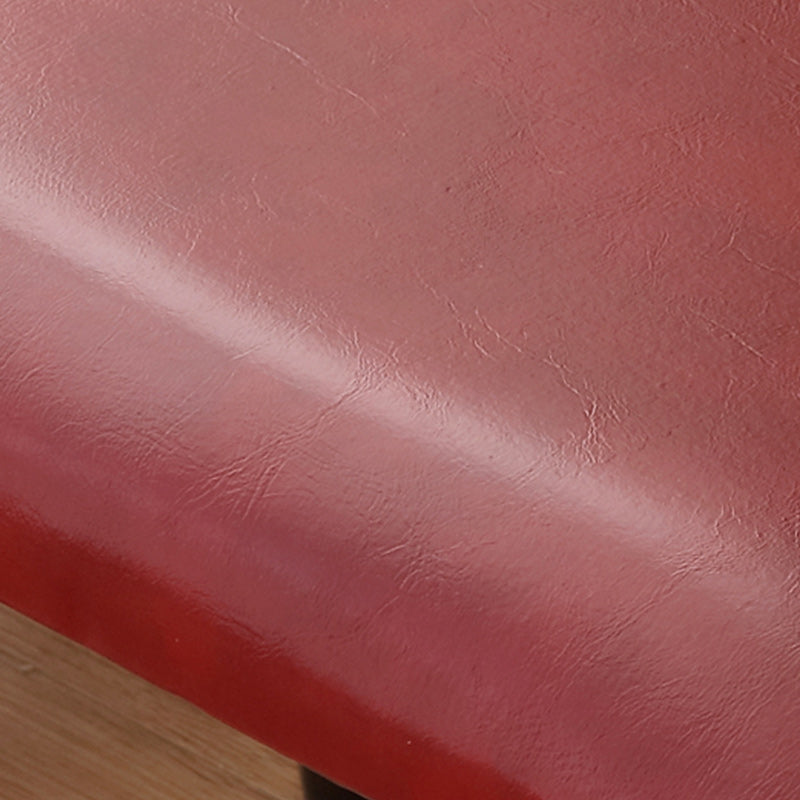 Faux Leather Ottoman Whole Colored Nailhead Trim Water Resistant Rectangle Pouf Ottoman Clearhalo 'furn' 'furn_ottomans_poufs' 'Furniture' 'Living Room Furniture' 'Ottomans & Poufs' 'ottomans_poufs' 6238680