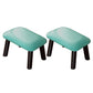 Faux Leather Ottoman Whole Colored Nailhead Trim Water Resistant Rectangle Pouf Ottoman Green 2 Piece Set Clearhalo 'furn' 'furn_ottomans_poufs' 'Furniture' 'Living Room Furniture' 'Ottomans & Poufs' 'ottomans_poufs' 6238694