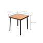 Modern Style Table Set 1/2/5/7 Pieces Dining Set for Outdoor Clearhalo 'Dining Room Sets' 'Dining Tables & Seating' 'dining_room_set' 'furn' 'furn_dining_room_set' 'Furniture' 'Kitchen & Dining Furniture' 6239374