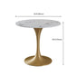 Modern Style Sintered Stone Dining Table Set White 1/2/4/5 Pieces Dining Set for Home Use Clearhalo 'Dining Room Sets' 'Dining Tables & Seating' 'dining_room_set' 'furn' 'furn_dining_room_set' 'Furniture' 'Kitchen & Dining Furniture' 6239392