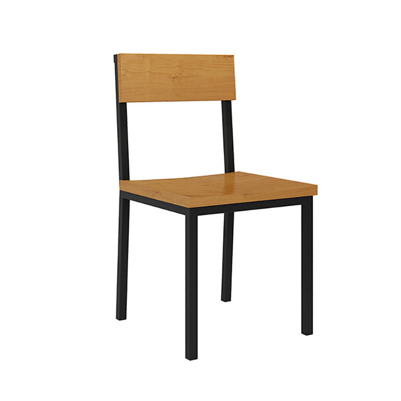 INDUSTRIAL 1/3/5 Piezas Juego de comedor Rectángulo Mesa de comedor de madera de pino para café