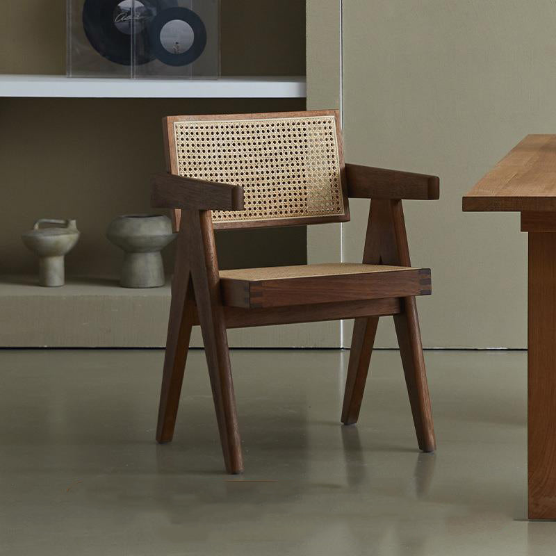 1/3/4/5 pièces Rectangle Ensemble de restauration Table à manger en bois massif avec chaises en bois